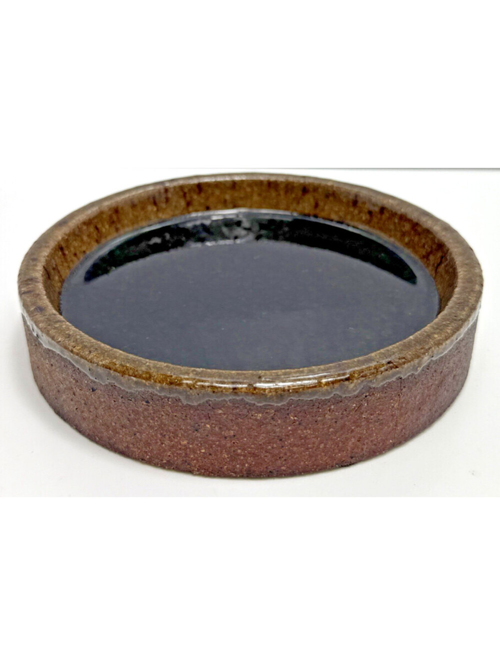 Vtg Porsgrund Norway Glazed Stoneware Bowl Serving Plate Konrad Galaaen 1971